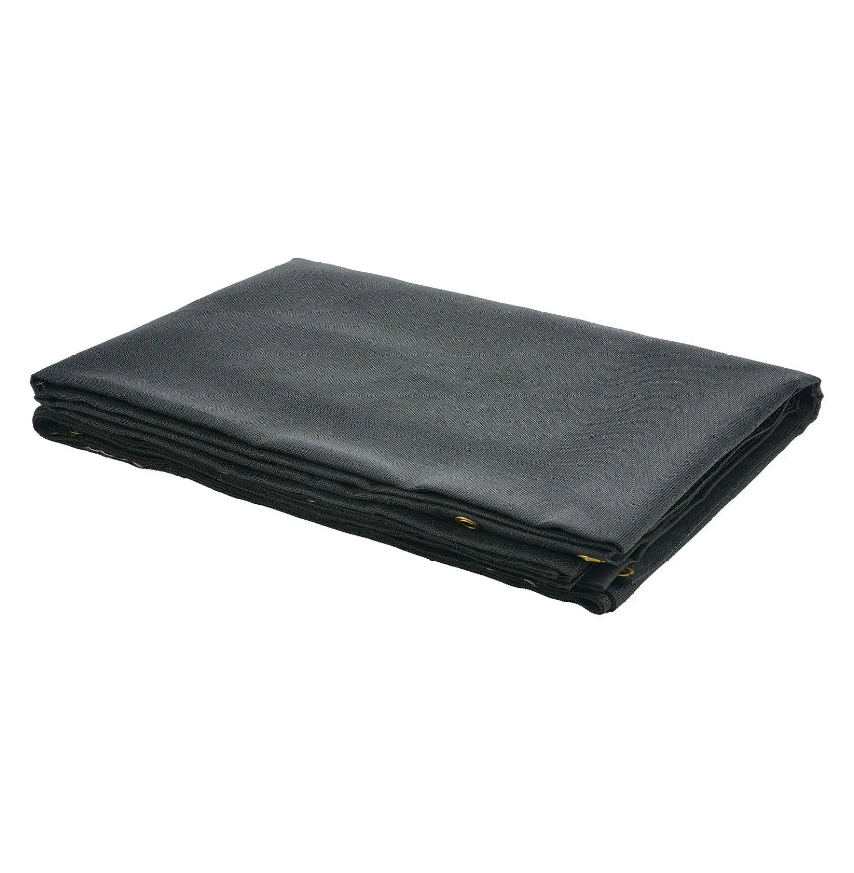 Dump Truck Tarp 6x14 ft, PVC Coated Mesh Cover, Heavy Duty, Brass Grommets, Double Pocket, Fits Electric/Manual Systems 6 x 14 ft