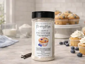 Luxury Cozy Carpet Freshener Powder | Odor Eliminator for Rugs & Home | Long Lasting Clean Fragrance | Various Scents Cleaning Scented