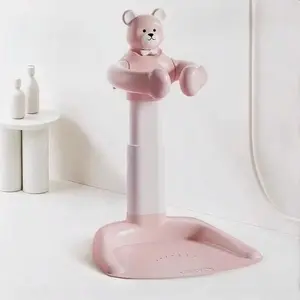 Baby Standing Bath Rack, Foldable Newborn Infant Toddler Bathtub Stand, Wall Mountable Baby Shower Helper, Baby Bath Support Holder