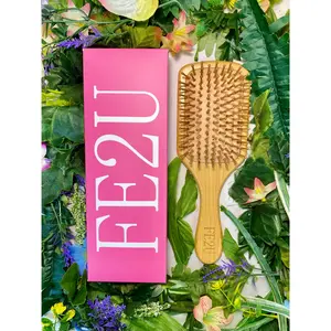 Bamboo Hairbrush for Healthy Hair