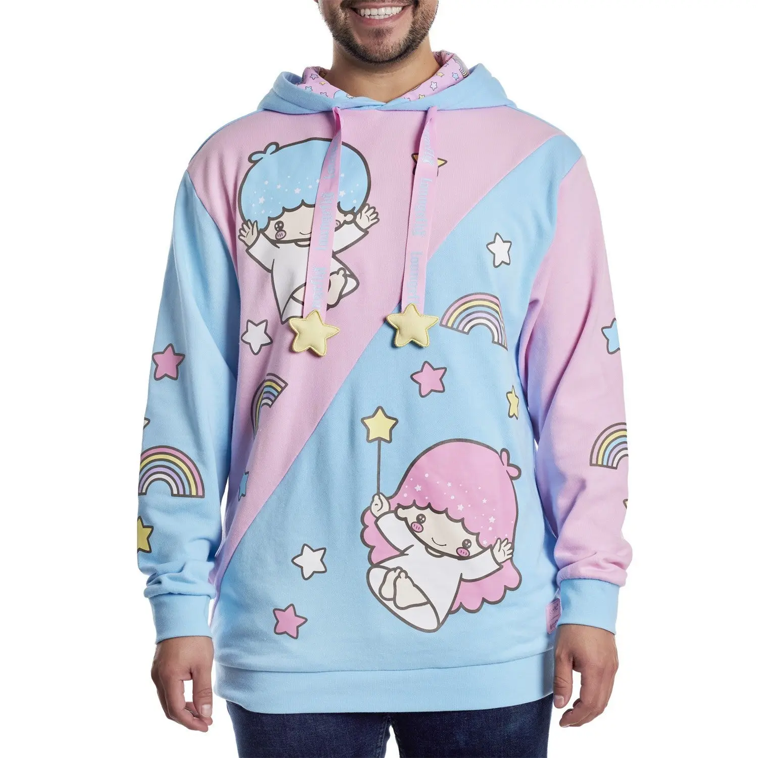 Little Twin Stars Carnival Unisex Hoodie, Tops, Cotton
