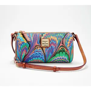 Dooney & Bourke Coated Cotton Plumes Buffy Crossbody
