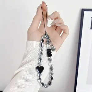 Fashionable Bear Design Phone Chain, Phone Charm, Creative Anti-loss Phone Lanyard, Phone Strap for Phone Cases, Cameras, Bags, Water Cups, Phone Accessories