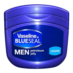 Vaseline Blueseal Men's Petroleum Jelly with Aloe, Cooling Effect - Beauty & Personal Care Skincare Moisturizer 250 ML