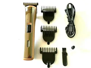 Kemei Unisex Cordless Rechargeable Advanced Shaver Trimmer Haircutter Shaving System Brush Stainless