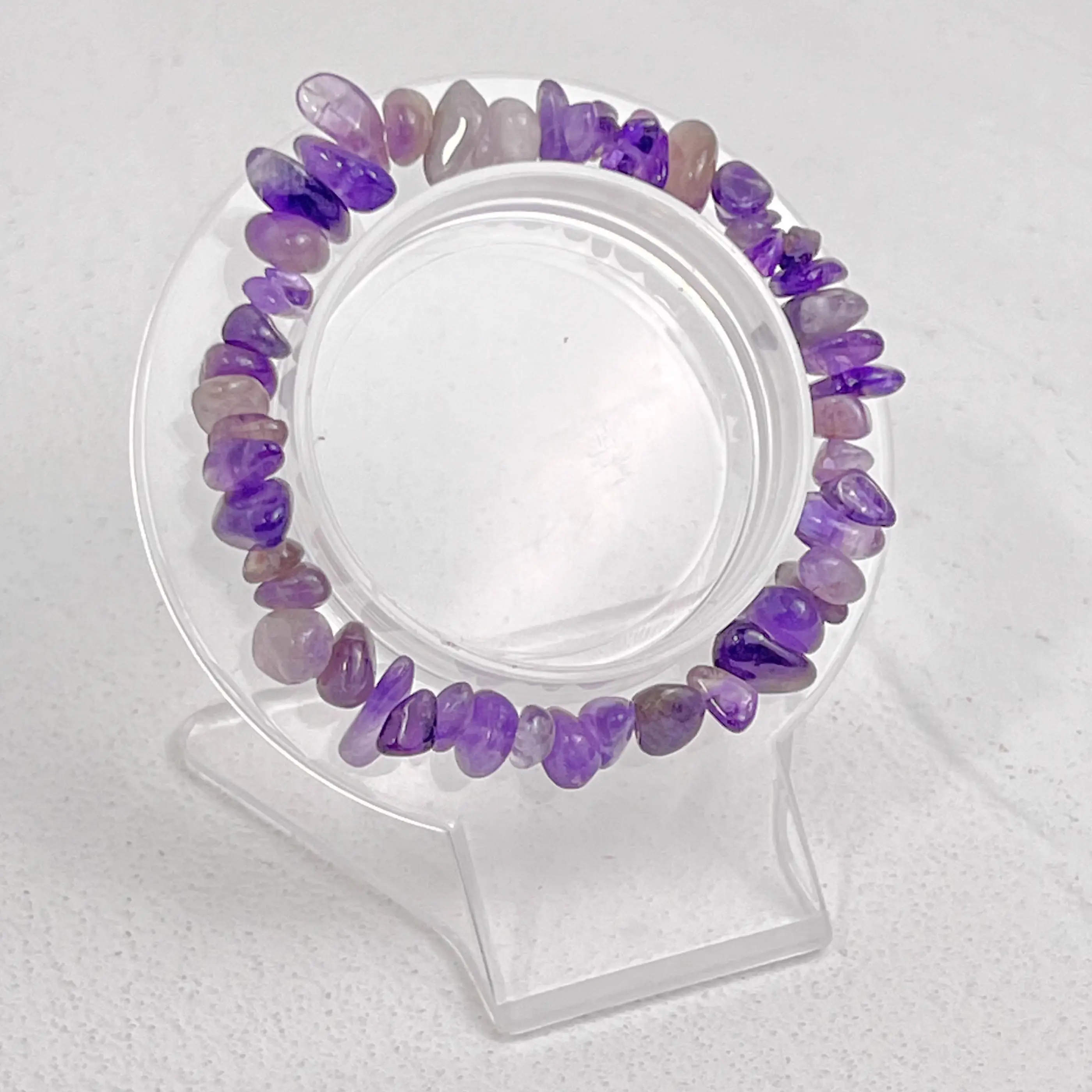 super saleAmethyst Chip Bracelet 18cm