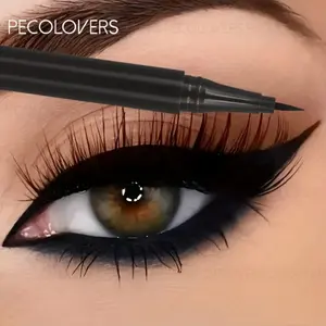 1pc Black Waterproof Eyeliner, No-Smudge Eyeliner for Female Contour, Long-lasting and Defined Makeup, Suitable for Beauty Enthusiasts and Beginners, Extra Slim Liquid Eyeliner, Eye Makeup Product