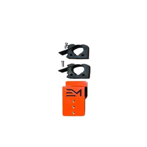 ROPS Secure-Fast Tool Holder: Tractor Mower Attachment - Orange, Green, Red
