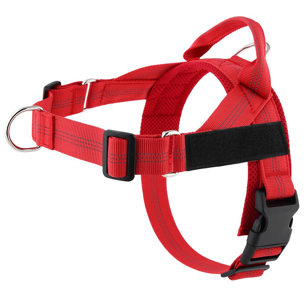Dog Comfortable Harness - Easy to Fit No-Pull Design Safe Secure and Comfortable Ideal for All Dogs - Resistant Lightweight Straps - Adjustable Straps for Perfect Fit