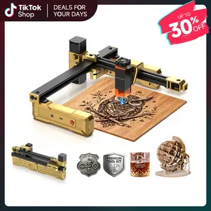 Artilume T1 Mini Laser Engraver, Portable Foldable Engraving Machine, No Setup Needed, Engrave Wood Leather Acrylic & Coated Metal, DIY Crafts, Home Business & Creative Projects