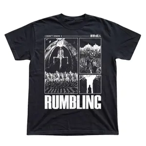 Gildan Men's and Women's T-Shirt, Vintage Attack on Titan Graphic Tee, Eren Titan T-Shirt, Retro Aesthetic Shirt, Unisex Gift Manga Anime Shirt, Gothic Grunge Y2K Emo Scene Amity Affliction Style Clothes Menswear Womenswear Streetwear