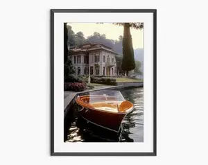 Boat Poster, Photography Posters, Old Money Poster, Fine Art Photography, Yacht Poster, Bathroom Wall Art, Museum Quality Photography Poster