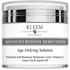 Kleem Organics Advanced Retinol Moisturizer, Age-Defying Solution, 1.7 fl oz (50 ml)