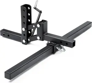 GARVEE ATV/UTV Manual Implement Lift System with 1-Point Implements Pro and 2-Inch Receivers, Quick Attach Accessories Compatible with ATV, UTV, and Tractors, Featuring 50-Inch Width and Adjustable Height