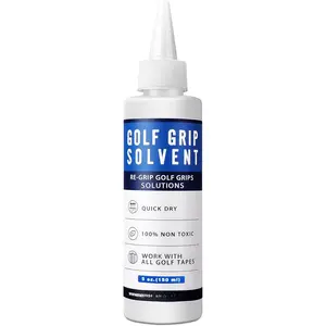 Golf Grip Solvent 5.oz - Professional Golf Solvent Ideal for Re-gripping Golf Clubs