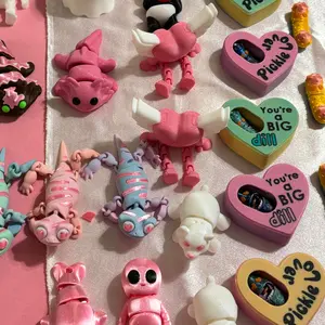 Pocket Pals 3 Articulated 3D Printed Figure - Original Design, Durable and Playful for Collectors & Collectible Collectives