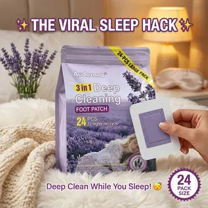 Natural Foot Patch -PromoteRelaxation, De-Stress & Sleep Support| Overnight Herbal Foot Detox Patch with Gentle Warming Care to Soothe, Refresh & Rebalance Feet-Ashwagandha, Lavender, Magnesium, GABA,Valerian Root