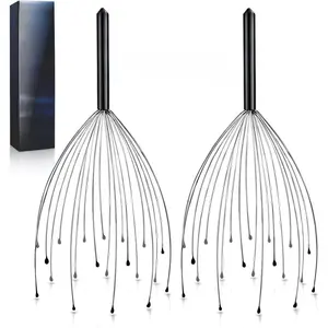 2 Pack Head Scalp Massager Gifts for Women Men, Stocking Stuffers White Elephant Gifts for Adults Prizes for Adults Scalp