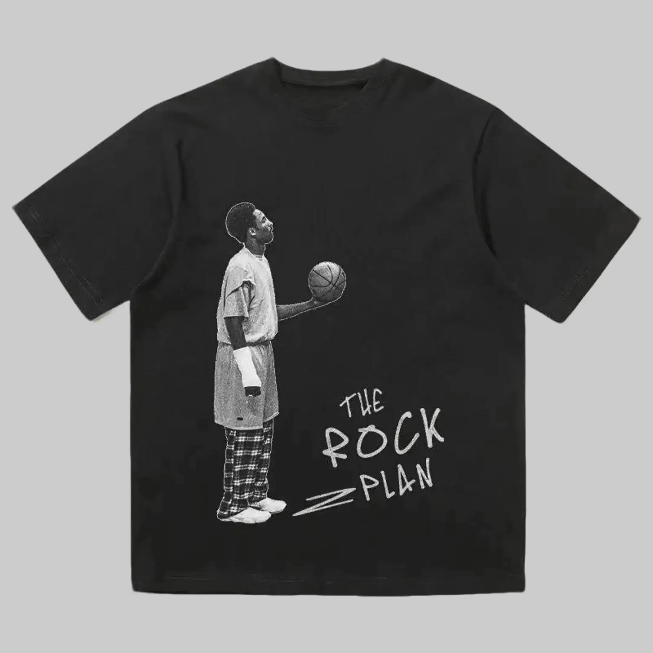 Vintage Washed Street Basketball Graphic T-Shirt - Oversized Heavy Cotton Hoops Tee for Men, Casual Streetwear Top, Perfect Father's Day Gift