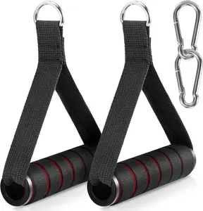 Heavy Duty Exercise Handles, Gym Handles for Cable Machine Attachment, Grip Gym