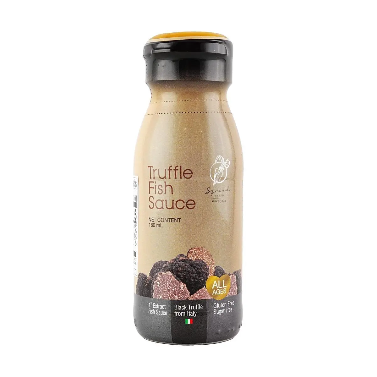 SQUID BRAND Thai Squid Fish Sauce with Truffle 180ml - Perfect for Seafood, Fried Dishes & Pasta