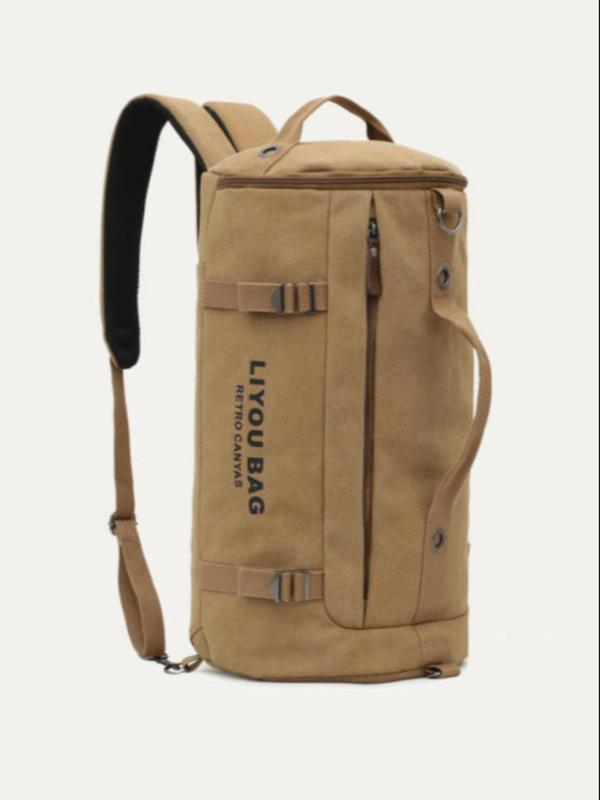 Unisex Casual Large Capacity Sports Travel Backpack, Trendy Retro Backpack, Fashionable Backpack for Daily Use & Outdoor Adventure, Durable Outdoor Rucksack