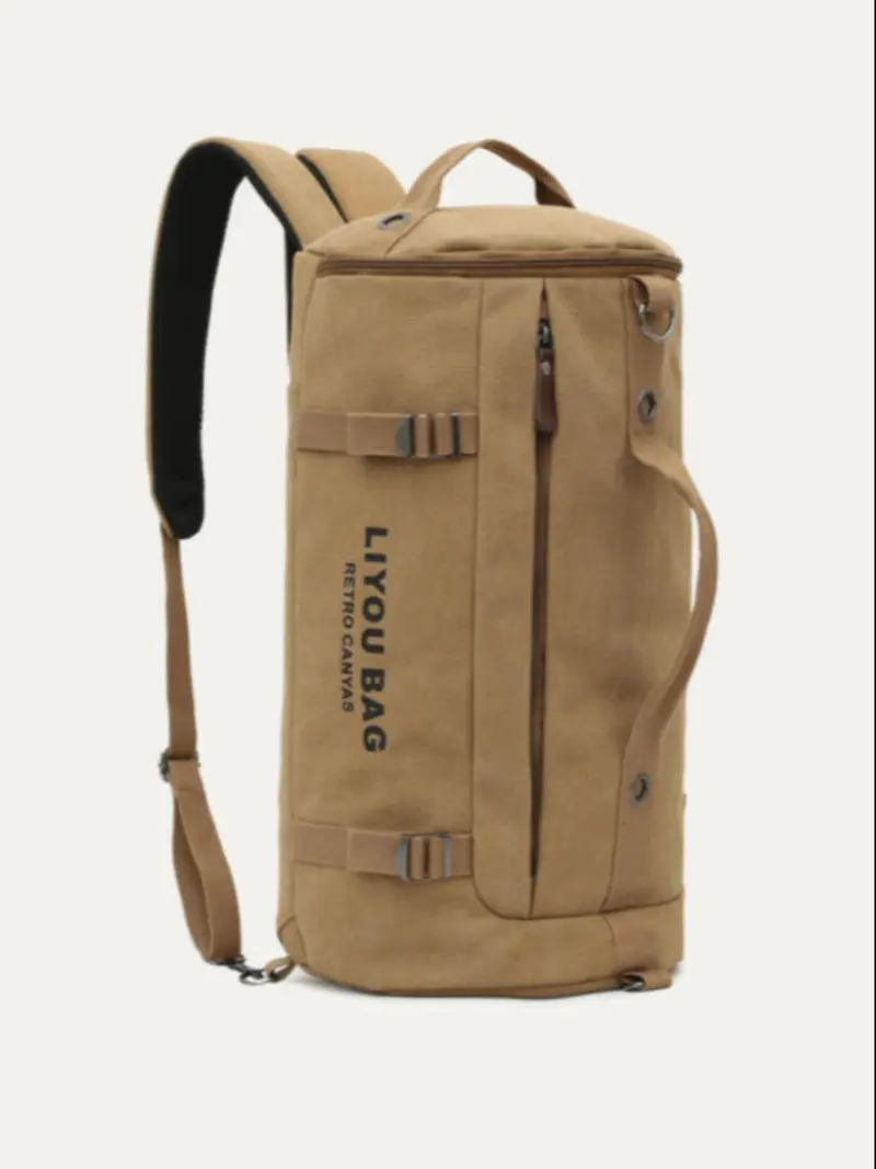 Unisex Casual Large Capacity Sports Travel Backpack, Trendy Retro Backpack, Fashionable Backpack for Daily Use & Outdoor Adventure, Durable Outdoor Rucksack