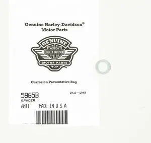 New OEM Genuine Harley-Davidson Spacer Side Cover Grommet 11412, 5965B