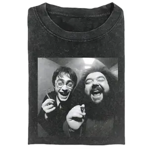 HRPT Smoke Vintage Unisex T-Shirt, Trending Movie Graphic Tee, Unisex Meme Cringe Funny Dumb Shirts, Menswear Womenswear Streetwear