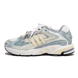 Adidas Originals Response Custom Sneakers Low-Top Running Shoes for Men and Women with Retro Design, Non-Slip Wear Resistance, and Mismatched Laces Trending Shoes, House White Official Shoes to Get / Maison Mihara