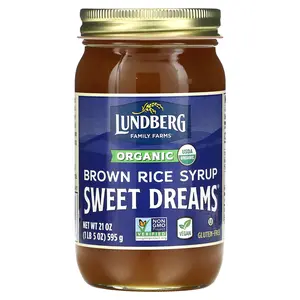 Lundberg Sweet Dreams, Organic Brown Rice Syrup, 21 oz (595 g) Lundberg Sweet Dreams, Organic Brown Rice Syrup, 21 oz (595 g)