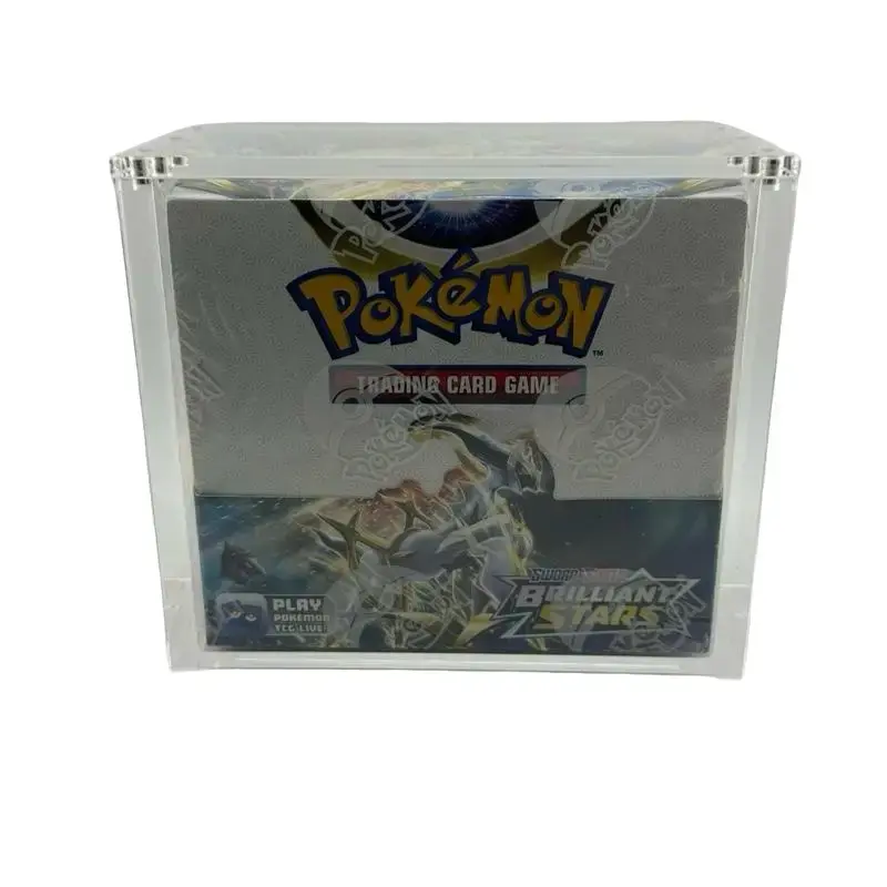 Pokmon Booster Box Acrylic Case with Magnetic Lid & UV Protection Strong Durable Trading Card Storage for Collectors- Pokemon cards NOT included - TikTok Shop Pokmon Booster Box Acrylic Case with Magnetic Lid & UV Protection Strong Durable Trading Card Storage for Collectors- Pokemon cards NOT included - TikTok Shop