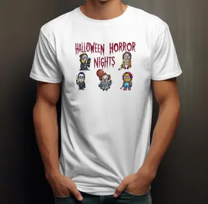 Minion Halloween Horror Nights Shirt | Halloween Slashers Tee | Horror Minions Tee