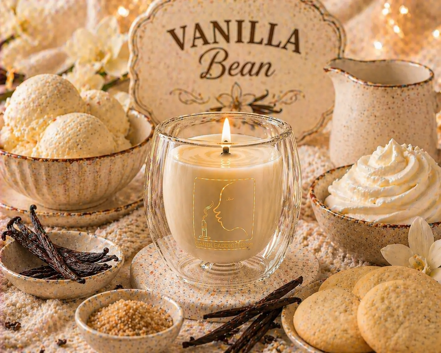 Vanilla Odor Eliminator | Luxury Soy Candle | Candle Addicted