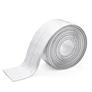 White  Caulk Tape PVC Self Adhesive Caulk Strip Joint Adhesive Shower Bathtub Joint Strip Bathroom Sealing Tape Kitchen Sealing Tape and Shower Tile Sealant