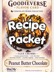 Chocolate Base Remix Cake Donut Recipe Packet | Bite Me Goodies