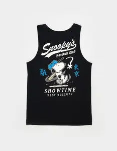 RIOT SOCIETY x Peanuts Baseball Mens Tank Top