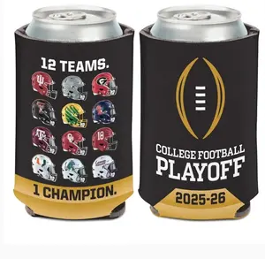 2025-2026 College Football Playoff Cfp Field Can Cooler Koozie