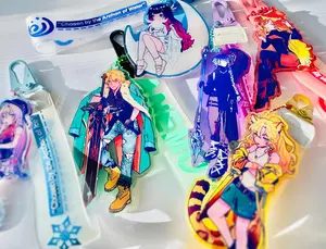 Genshin Fashion Acrylic Keychain || NEW natlan + nod-krai characters