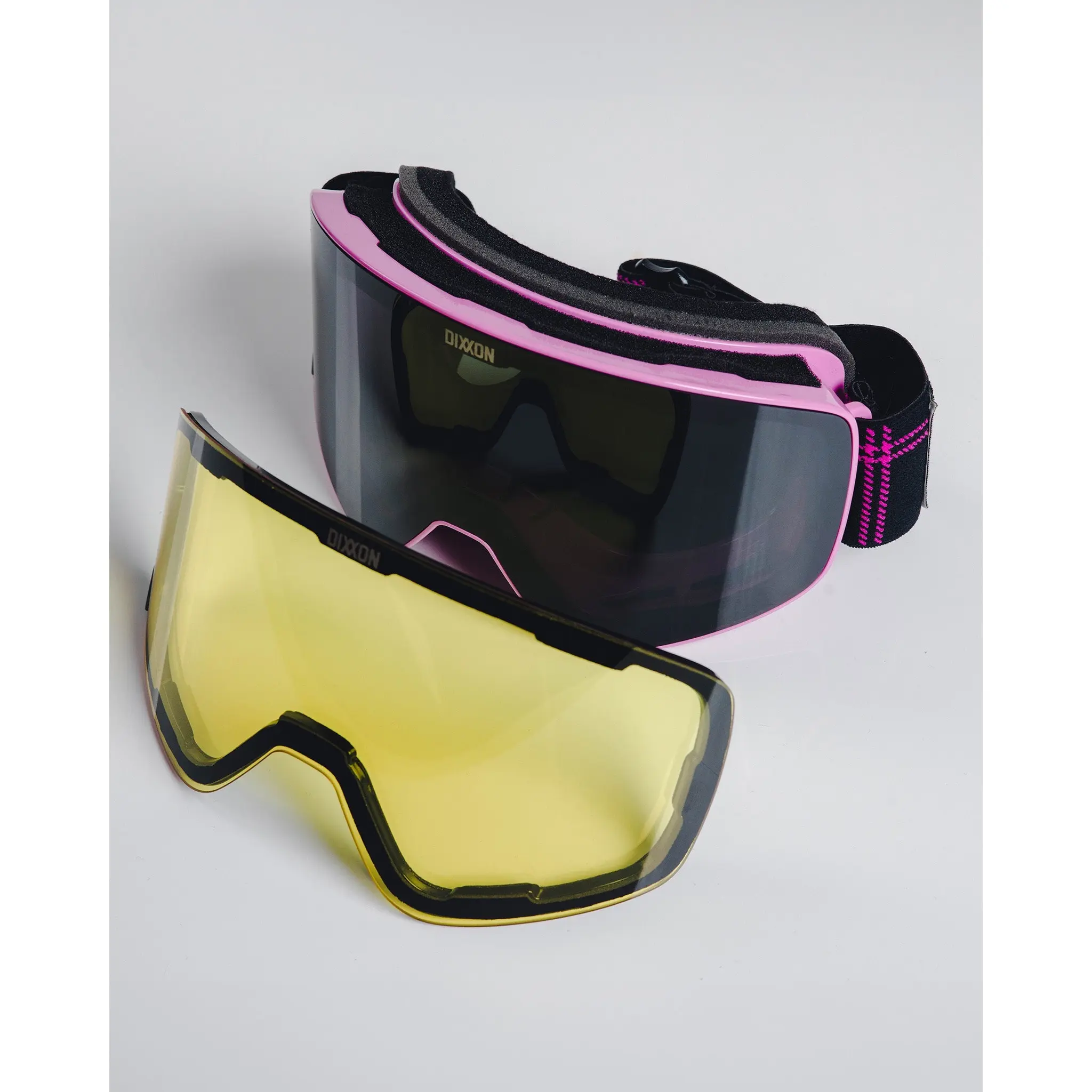 Outlander Magnetic SXS Goggles - Black & Pink Outlander Magnetic SXS Goggles - Black & Pink