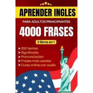 Learn English for Adult Beginners: 4000 Most Used English Phrases with Spanish Pronunciation and Meaning to Learn Fluent English - 2 Books in 1 (Spanish Edition) Paperback – May 10, 2025