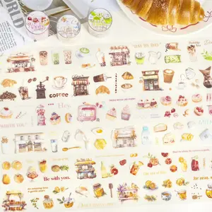 6 usb/ set Mr. paper daily life Handbook material tape 45mm * 2M pet handmade DIY decoration loop sticker Craft