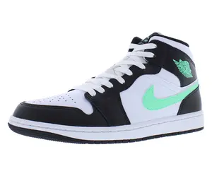 Nike Air Jordan 1 Mid Leather Mens Shoes