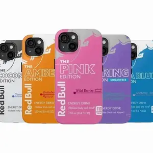 Red Bull Energy Drink Phone Case - Sporty & Durable Protection - Compatible with iPhone X, 11, 12, 13, 14, 15, 16, 17 & Samsung