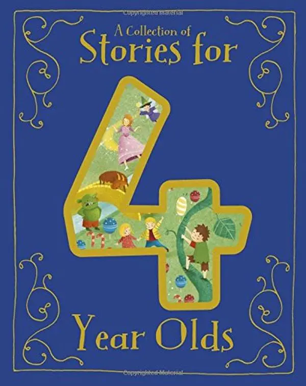 USED Book - Collection Of Stories For 4 Year Olds by Parragon (Hardcover) - english