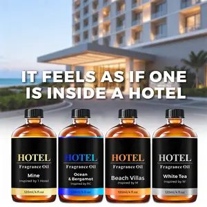 Hotel Essential Oils R-Carlton, MINE, Beach Villas, White Tea, Capri Brezza Natural Fragrance Oils for Diffuser Candle Soap Making Aroma Perfume Scented Liquid Pleasant Fragrant