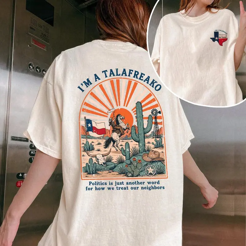 I'm a Talafreako shirt, 2026 Senate Tee, Vote Talarico for Texas Tee, Liberal Texan Tee, Political Activist Tee Social Justice Charity Quote