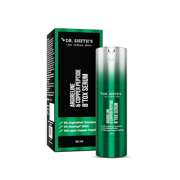 Dr. Sheth's Argireline & Copper Peptide B’Tox Serum Dr. Sheth's Argireline & Copper Peptide B’Tox Serum