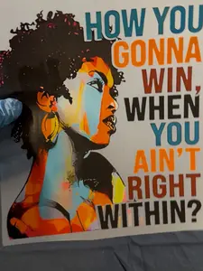How You Gonna Win Ready to Press Heat Transfer for clothing t-shirts and hoodies