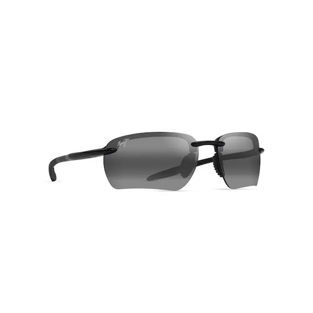 Maui Jim Ho'okipa Ultra G Sunglasses 336-02B Shiny Black Frame Neutral Grey Lenses